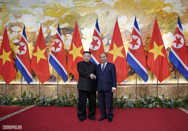Thủ tướng Chính phủ Nguyễn Xuân Phúc tiếp Chủ tịch Kim Jong-un - Ảnh 6