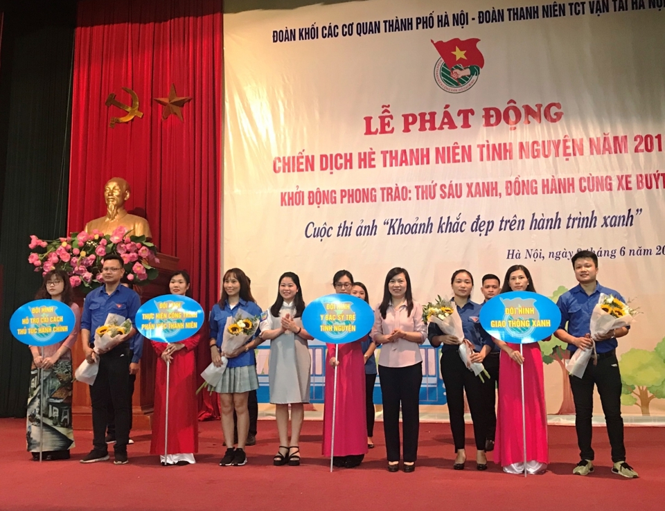 Đoàn Khối các cơ quan TP Hà Nội khởi động tình nguyện hè - Ảnh 1