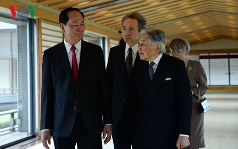 Lễ đón Chủ tịch nước được tổ chức trọng thể tại Hoàng cung Nhật Bản - Ảnh 4