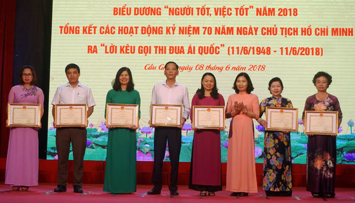 Cầu Giấy biểu dương 266 gương “Người tốt - Việc tốt” - Ảnh 2