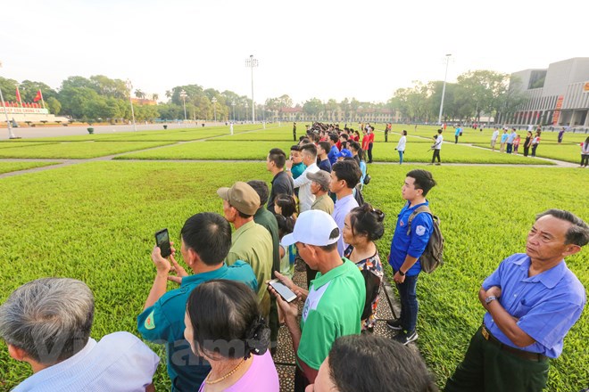 Lễ chào cờ tại Quảng trường Ba Đình trong ngày Sinh nhật Bác - Ảnh 3