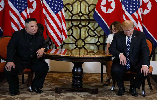 Thượng đỉnh Trump - Kim tại Hà Nội lọt top những hình ảnh thế giới ấn tượng trong tuần - Ảnh 1