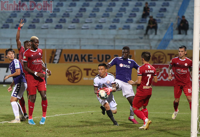 Hà Nội FC lên tiếng về bàn thắng gây tranh cãi vào lưới TP Hồ Chí Minh - Ảnh 1