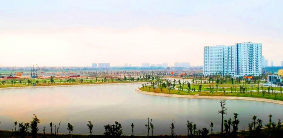 Chùm ảnh Khu đô thị Thanh Hà tuyệt đẹp qua ống kính flycam - Ảnh 4