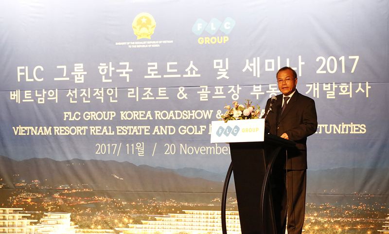 FLC tiếp xúc hơn 400 nhà đầu tư Hàn Quốc tại Seoul, hợp tác toàn diện với KB Securities - Ảnh 2