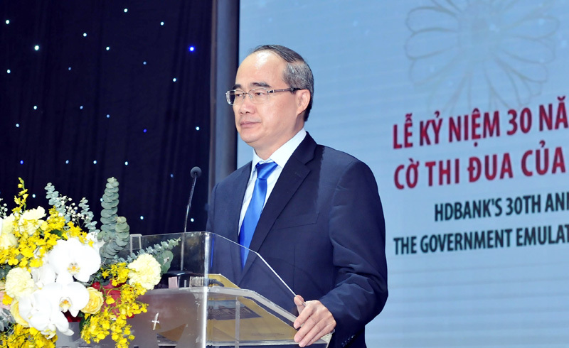 Bí thư Thành ủy TP Hồ Chí Minh Nguyễn Thiện Nhân: HDBank hãy trở thành ngân hàng hạnh phúc - Ảnh 3
