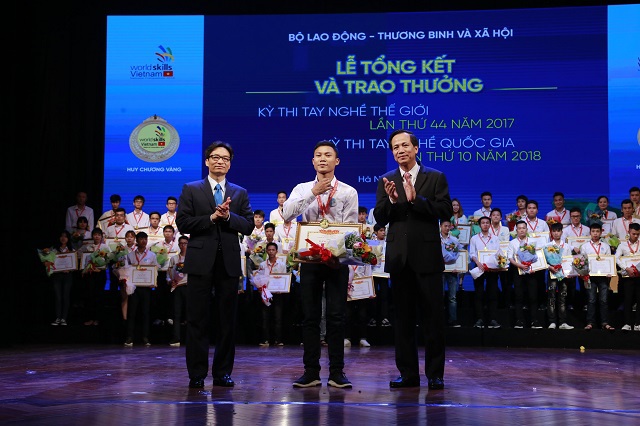 Hà Nội đứng thứ nhất Kỳ thi tay nghề Quốc gia 2018 - Ảnh 1