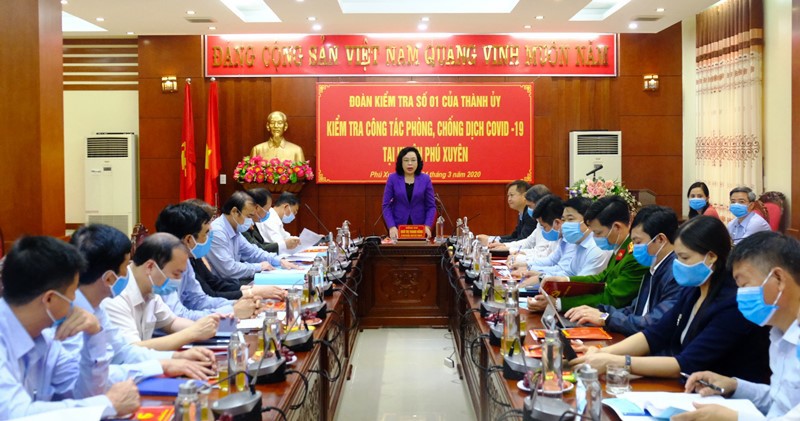 Phó Bí thư Thường trực Thành ủy Ngô Thị Thanh Hằng: Giám sát chặt chẽ các trường hợp cách ly y tế - Ảnh 3