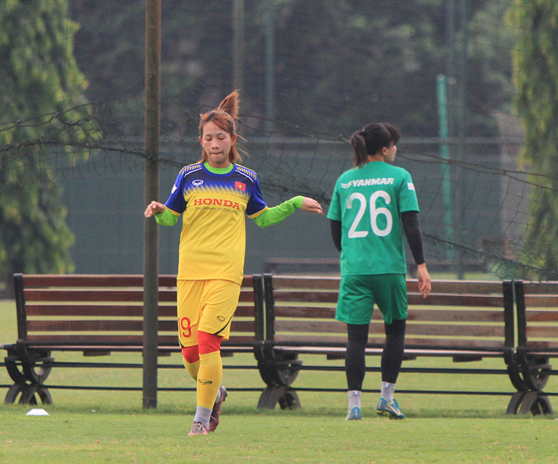 Đội tuyển nữ Quốc gia tích cực tập luyện, sẵn sàng chinh phục vị trí số 1 Đông Nam Á - Ảnh 4