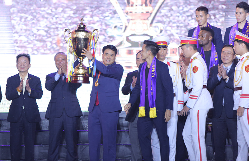 Chủ tịch Nguyễn Đức Chung: Hà Nội FC là niềm tự hào của bóng đá Thủ đô - Ảnh 6