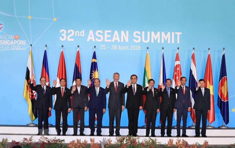 Hình ảnh Thủ tướng dự Phiên khai mạc Hội nghị Cấp cao ASEAN lần thứ 32 - Ảnh 1