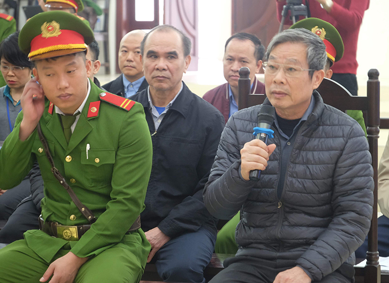Cựu Bộ trưởng Nguyễn Bắc Son nói không nhận 3 triệu USD hối lộ - Ảnh 1