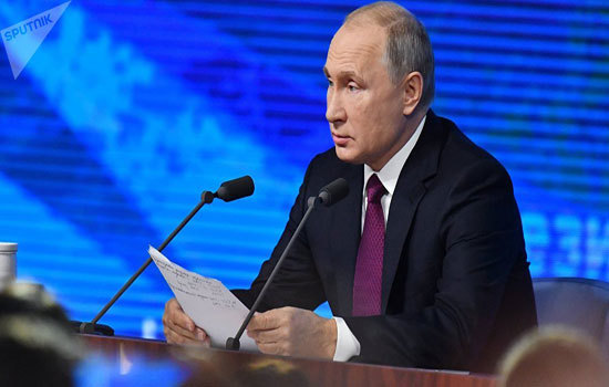 1.700 nhà báo dự cuộc họp báo thường niên của Tổng thống Putin - Ảnh 1