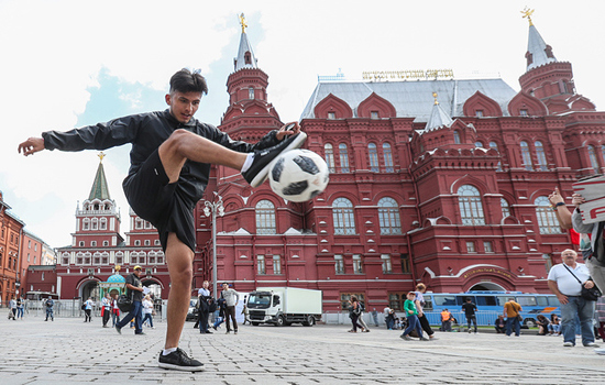 Toàn cảnh không khí sôi động tại thủ đô Moscow đón "giờ G" World Cup 2018 - Ảnh 3