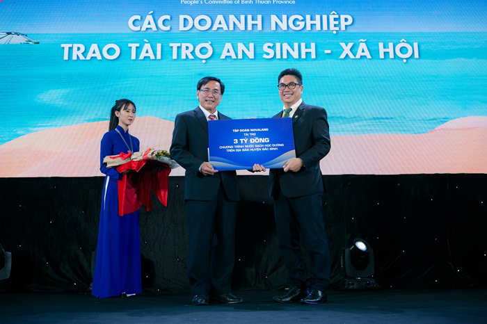 Thực hiện trách nhiệm xã hội tại Bình Thuận, Novaland tiếp tục đồng hành cùng Giáo dục & Đào tạo - Ảnh 3