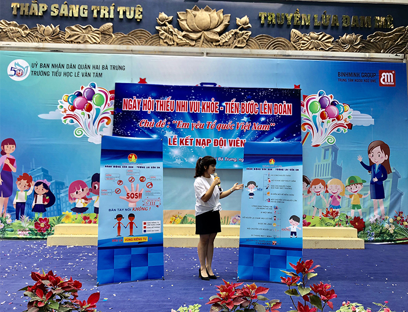 Hà Nội: Hơn 1.300 Liên đội tổ chức tuyên truyền phòng chống bạo lực và xâm hại trẻ em - Ảnh 4