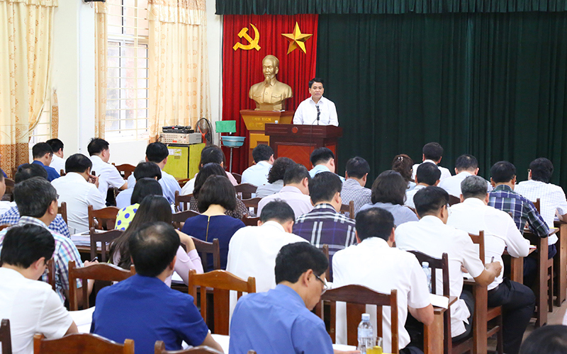 Chủ tịch Nguyễn Đức Chung: Lấy đối thoại với người dân là nòng cốt trong xử lý điểm nóng - Ảnh 1