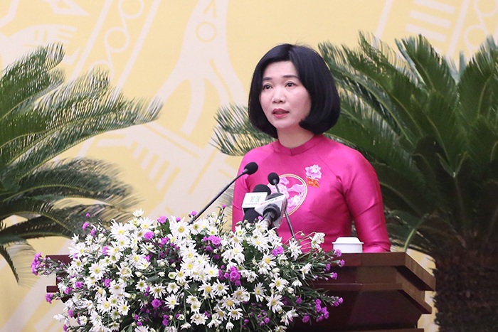Phó Chủ tịch HĐND TP Phùng Thị Hồng Hà: Hoạt động của HĐND các cấp được triển khai quyết liệt, bài bản - Ảnh 1