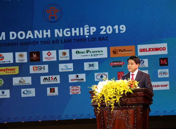 Chủ tịch Nguyễn Đức Chung: Cộng đồng DN khẳng định vai trò nòng cốt, tiên phong trong xây dựng và phát triển Thủ đô - Ảnh 1