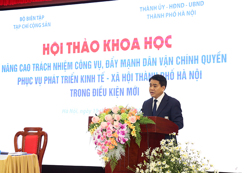 Chủ tịch Nguyễn Đức Chung: Hà Nội đúc rút nhiều bài học đắt giá về trách nhiệm công vụ - Ảnh 1