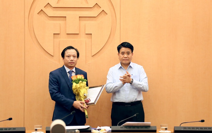 Trao quyết định bổ nhiệm Giám đốc Sở Quy hoạch Kiến trúc Hà Nội - Ảnh 1