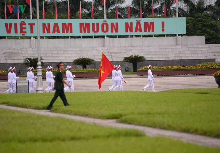 Thiêng liêng lễ chào cờ ngày Quốc khánh 2/9 trên Quảng trường Ba Đình - Ảnh 3