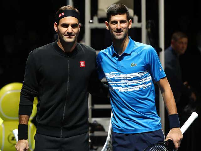 Federer xuất sắc vượt qua Djokovic tiến vào bán kết ATP Finals 2019 - Ảnh 1