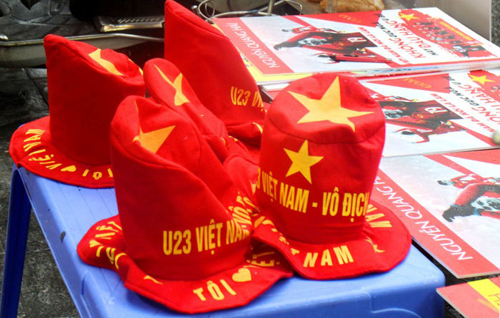 Sắc đỏ bao trùm trước trận chung kết U23 Việt Nam-Uzbekistan - Ảnh 8