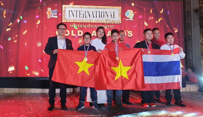 2 học sinh Hà Nội đạt huy chương Vàng kỳ thi Toán học quốc tế - Ảnh 2