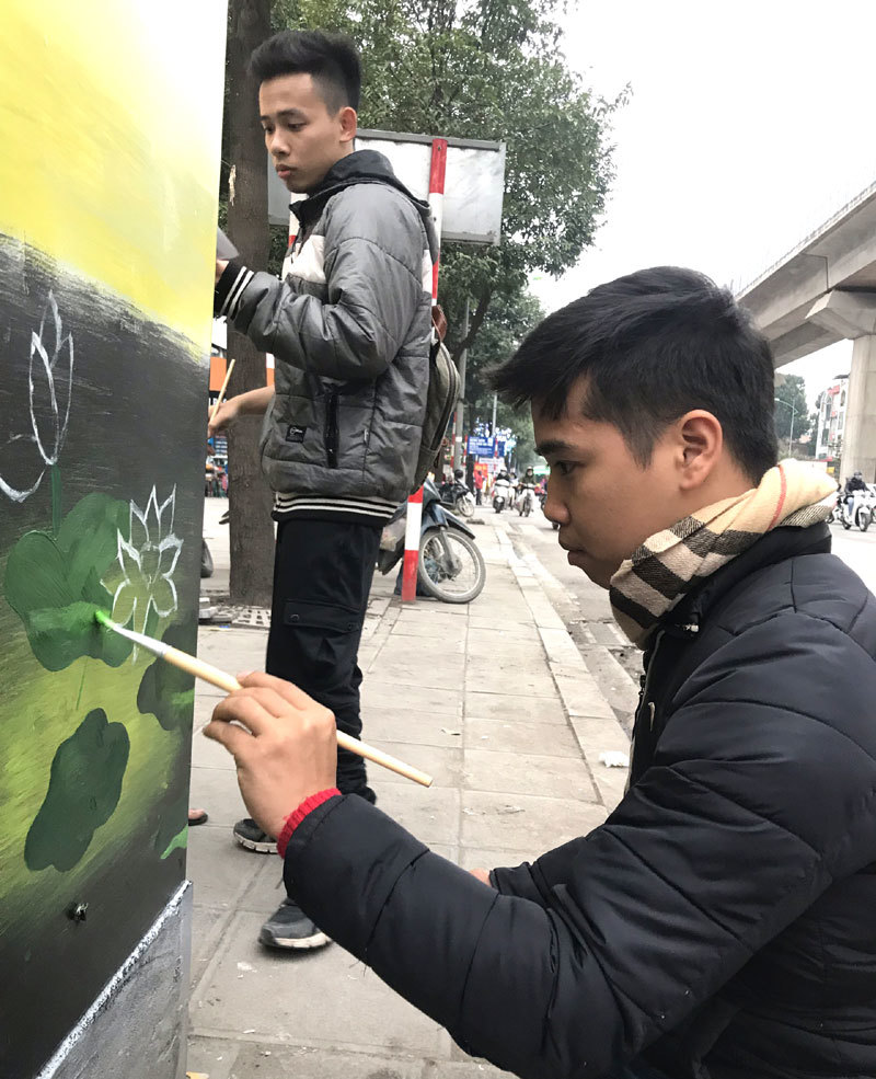 Hà Đông: Vẽ tranh trên tủ điện, thay đổi nhận thức của người dân xây dựng đô thị văn minh - Ảnh 3