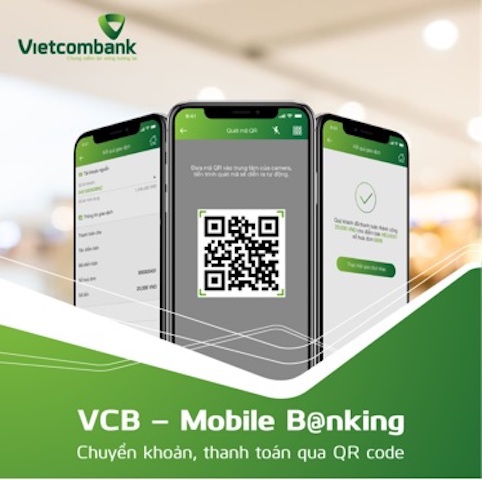Vietcombank triển khai Dịch vụ thanh toán QRCode liên ngân hàng - Ảnh 1