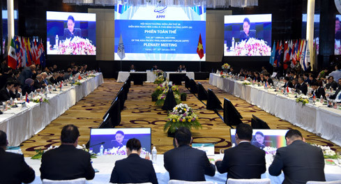 Hội nghị APPF-26: Phiên họp toàn thể đầu tiên về an ninh và chính trị - Ảnh 1