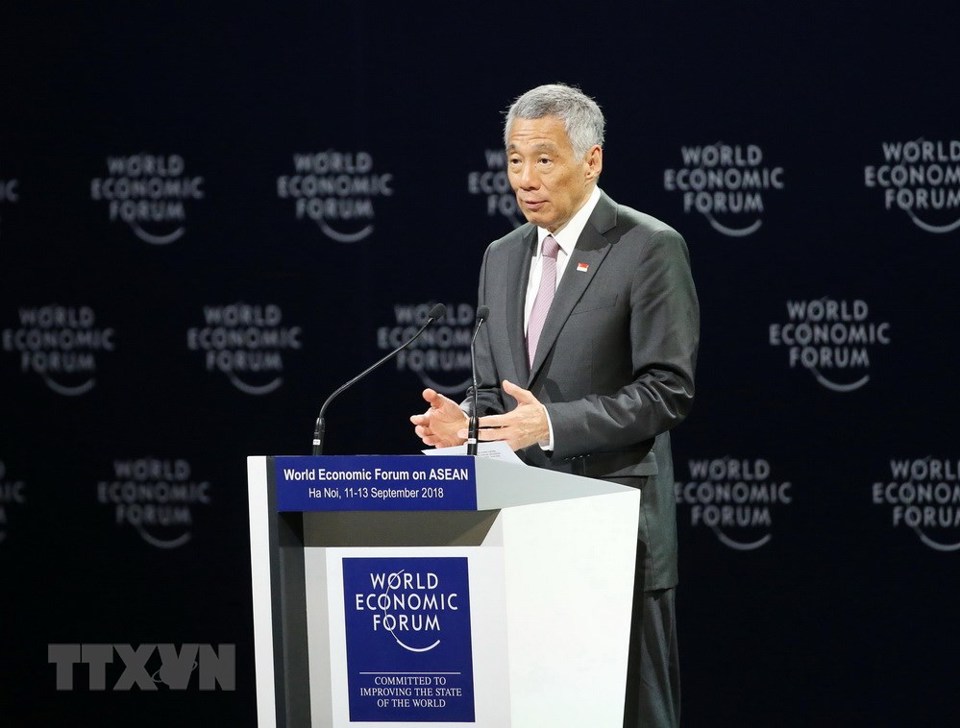 Hình ảnh phiên khai mạc toàn thể Hội nghị WEF ASEAN 2018 - Ảnh 8