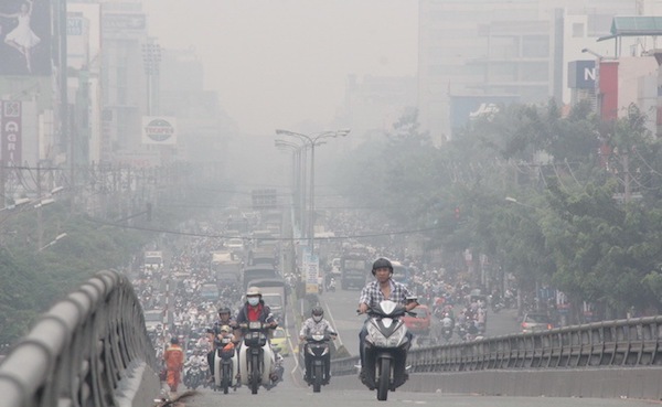 TP Hồ Chí Minh: Không khí trở xấu, AQI nhiều nơi trên 150 - Ảnh 1