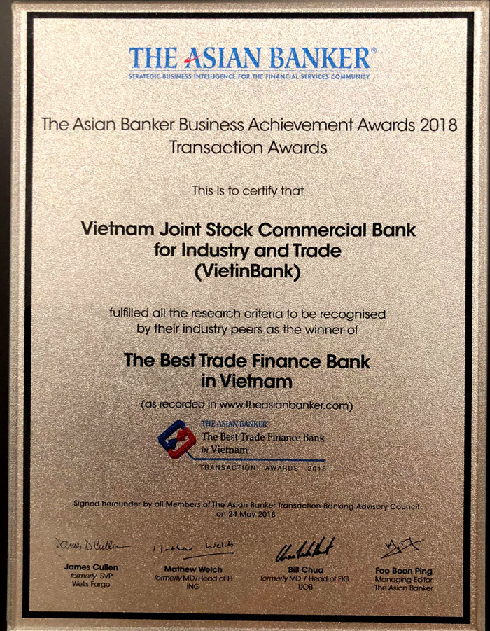VietinBank nhận “cú đúp” giải thưởng uy tín từ The Asian Banker - Ảnh 4
