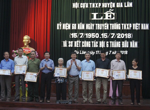 Hội cựu TNXP huyện Gia Lâm kỷ niệm ngày truyền thống - Ảnh 2