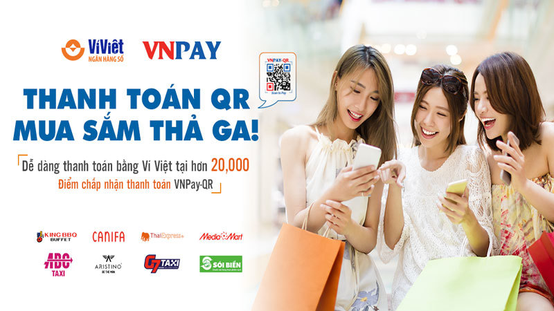 Ví Việt: Thanh toán QR – Mua sắm thả ga - Ảnh 1
