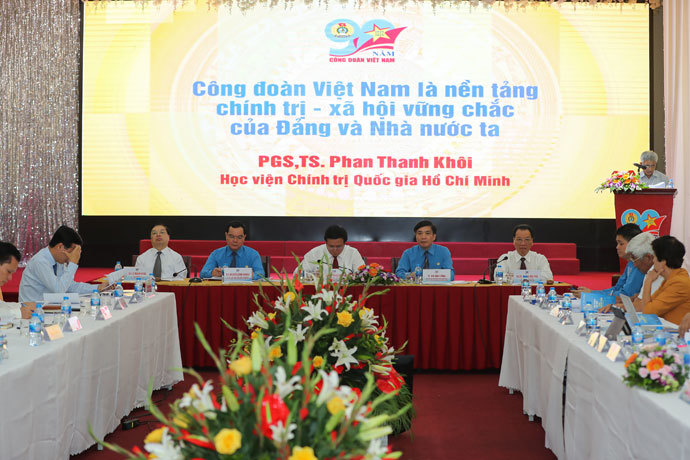 Nhiều hoạt động thiết thực kỷ niệm 90 năm Ngày thành lập Công đoàn Việt Nam - Ảnh 2