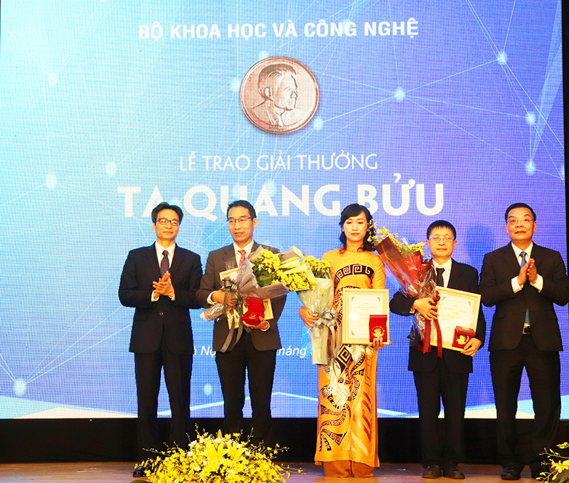 3 nhà khoa học xuất sắc nhận Giải thưởng Tạ Quang Bửu 2019 - Ảnh 2