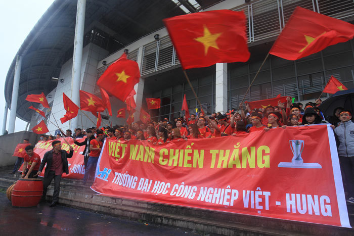 Sắc đỏ bao trùm trước trận chung kết U23 Việt Nam-Uzbekistan - Ảnh 5