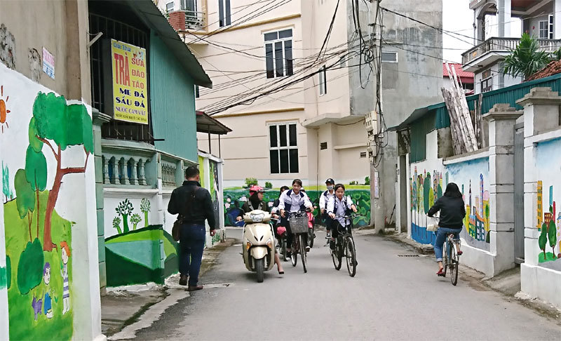 Những hình ảnh của ngoại thành  Hà Nội sau 10 năm mở rộng địa giới hành chính - Ảnh 8