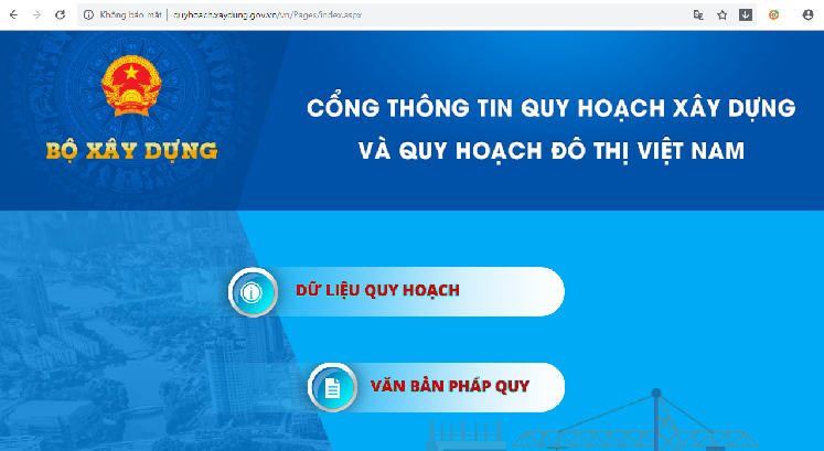 Hướng dẫn đăng thông tin hồ sơ quy hoạch xây dựng, quy hoạch đô thị - Ảnh 1