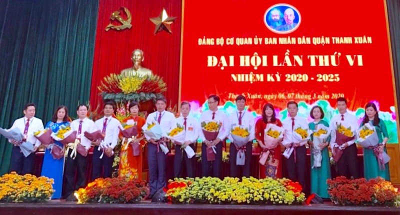 Tổ chức thành công Đại hội điểm tại Đảng bộ Cơ quan UBND quận Thanh Xuân - Ảnh 5