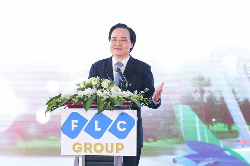 Chính thức khởi công Đại học FLC, mô hình đào tạo toàn diện đầu tiên tại Quảng Ninh - Ảnh 4