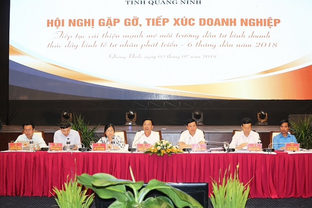 Nhiều vướng mắc được tháo gỡ trong Hội nghị gặp gỡ tiếp xúc doanh nghiệp 6 tháng đầu năm tại Quảng Ninh - Ảnh 2
