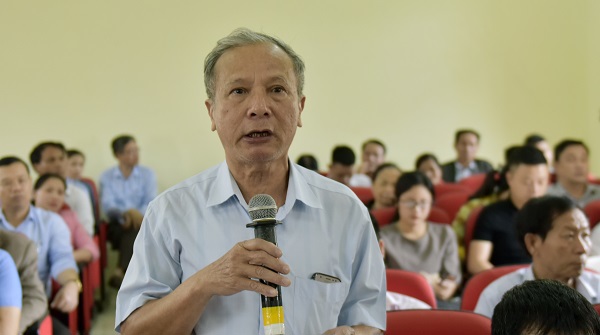 Đoàn đại biểu Quốc hội TP Hà Nội tiếp xúc cử tri quận Hà Đông - Ảnh 2