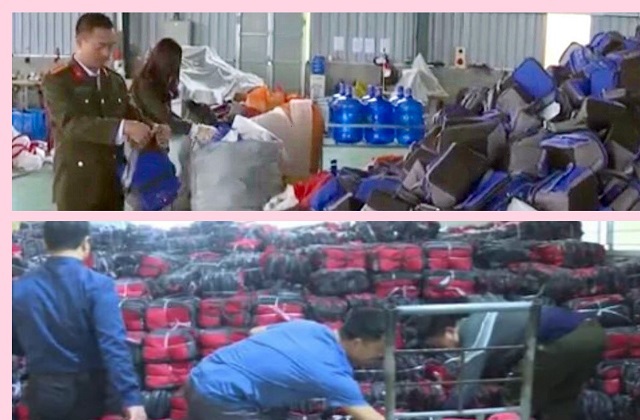 Bắt giữ gần 45.000 túi giữ nhiệt nguồn gốc Hồng Kông giả nhãn mác "Made in Vietnam" - Ảnh 1