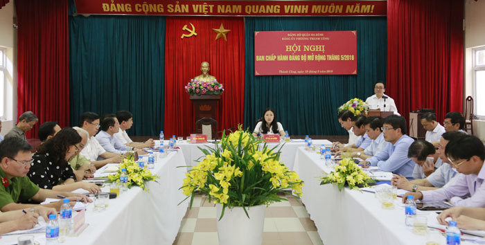 Bí thư Thành ủy Hoàng Trung Hải dự Hội nghị Ban chấp hành Đảng bộ phường Thành Công - Ảnh 2