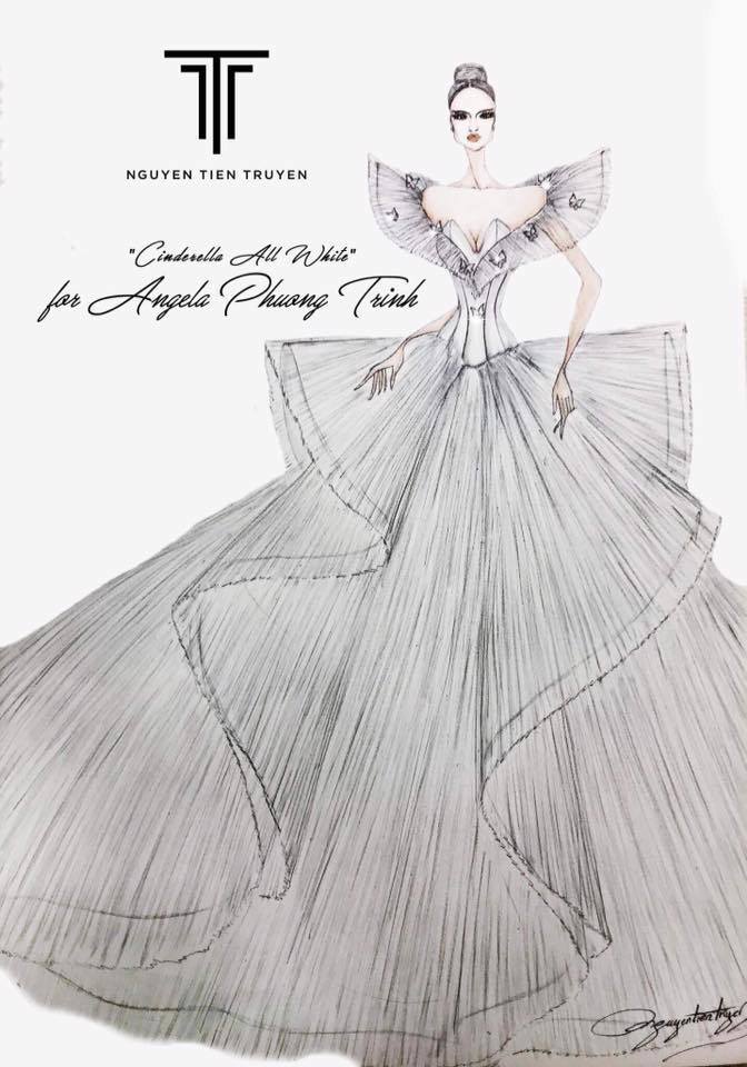 Bí mật đằng sau bộ váy phát sáng của Angela Phương Trinh - Ảnh 2
