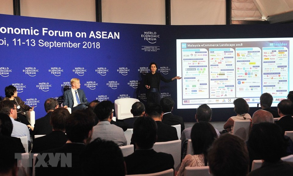 Hình ảnh ba phiên thảo luận trong khuôn khổ WEF ASEAN 2018 - Ảnh 1